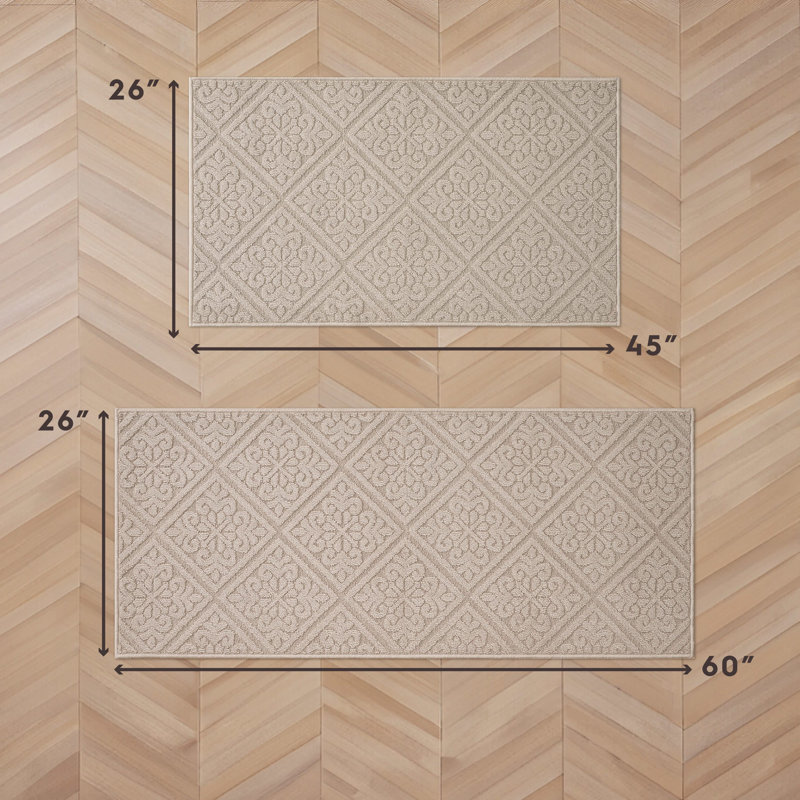 Laura Ashley Austell Solid Hi-Low Tufted Rugs, Rectangle 2'2" x 3'9"/Runner 2'2" x 5', Brown