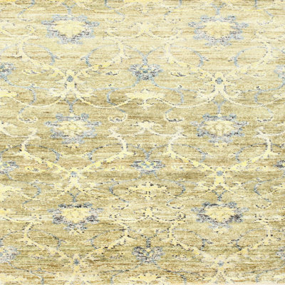 Tapis floral beige