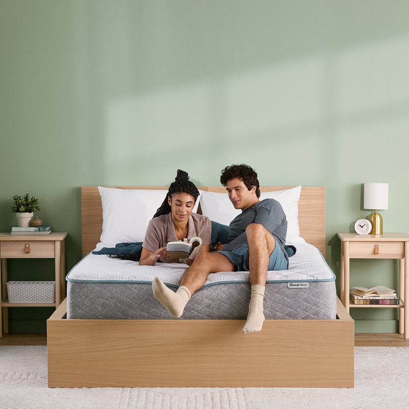 BeautySleep Slumber Time Medium Firm 10" Hybrid Mattress in a Box, Full