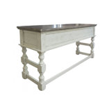 Avarey 76'' Solid Wood Console Table