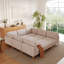9-Piece Upholstered Slipcovered Modular Sectional Sofa With Ottoman-1490230749