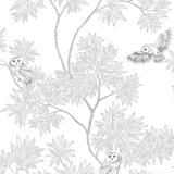 Shanieka Floral Metallic Wallpaper Double Roll