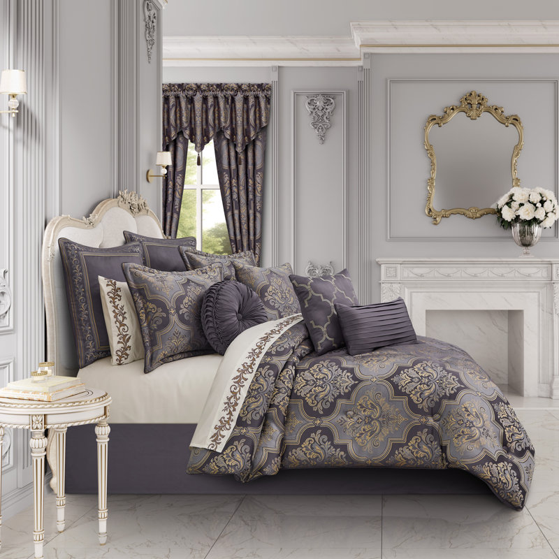 Manchester California King 4pc. Comforter Set, California King Comforter + 3 Additional Pieces