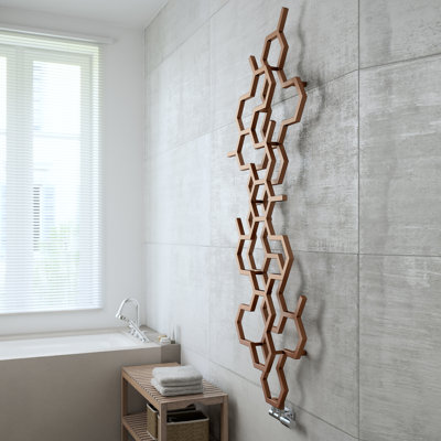 Hex Vertical Designer Radiator 1700Hx573W