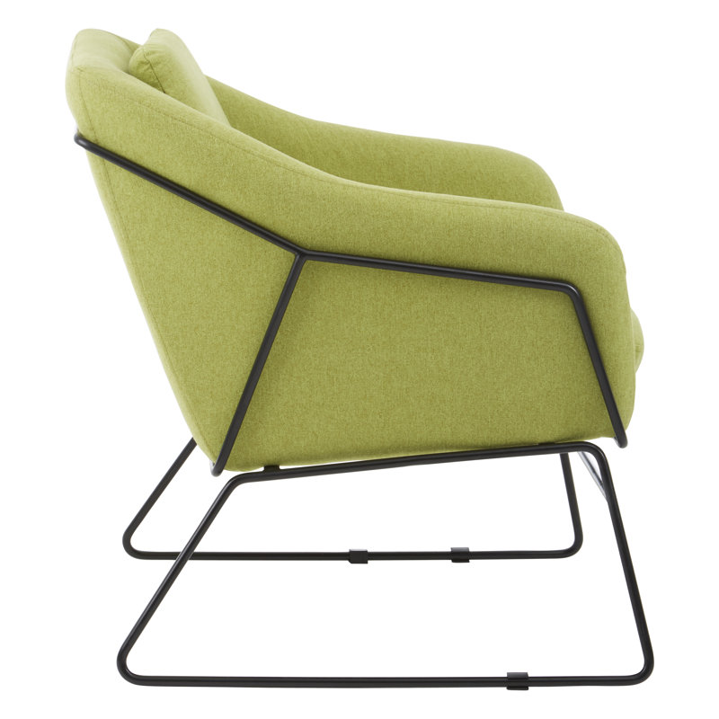 Middlebrook Upholstered Armchair, Green