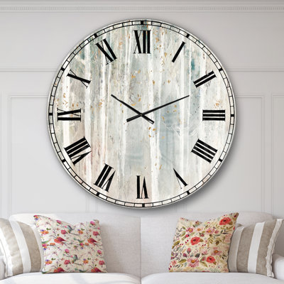 A Woodland Walk into the Forest III - Traditional wall clock