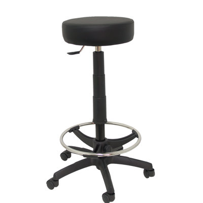 Swivel Upholstered Adjustable Height Counter Stool