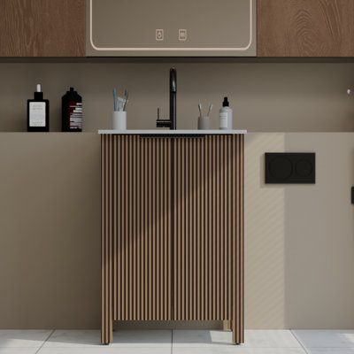 Bathroom Vanity With Ceramic Sink