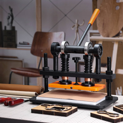 Leather Cutting Machine, Embossing Plate Manual Die Cutter