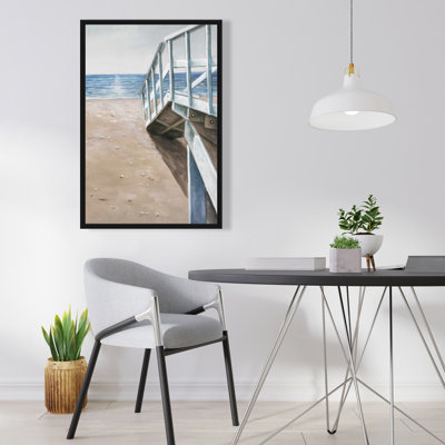 «Soft Seaside Landscape» sur toile