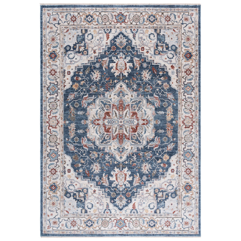Lauren Raplph Lauren 1420 Performance Oriental Rug, Square 6'7"
