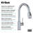 KRAUS Coda 2-Function Single Handle Pull Down Kitchen Faucet In Spot-Free-106899904