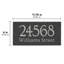 Lianne 2-Line Personalized Etched Wall Slate Sign-957627312-957819440