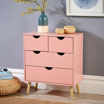 Brashear 4 Drawer 60cm Chest Of Drawers