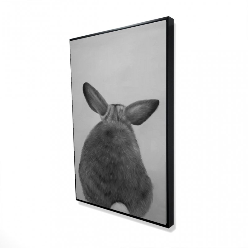 " Little Rabbit From Behind ", 36" H x 24" W