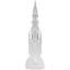 17.5" LED Lighted Acrylic Castle Christmas Snow Globe