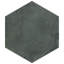 Industrial Hex 8-1/2 In. X 9-7/8 In. Porcelain Modern Look Wall & Floor Tile-597806877