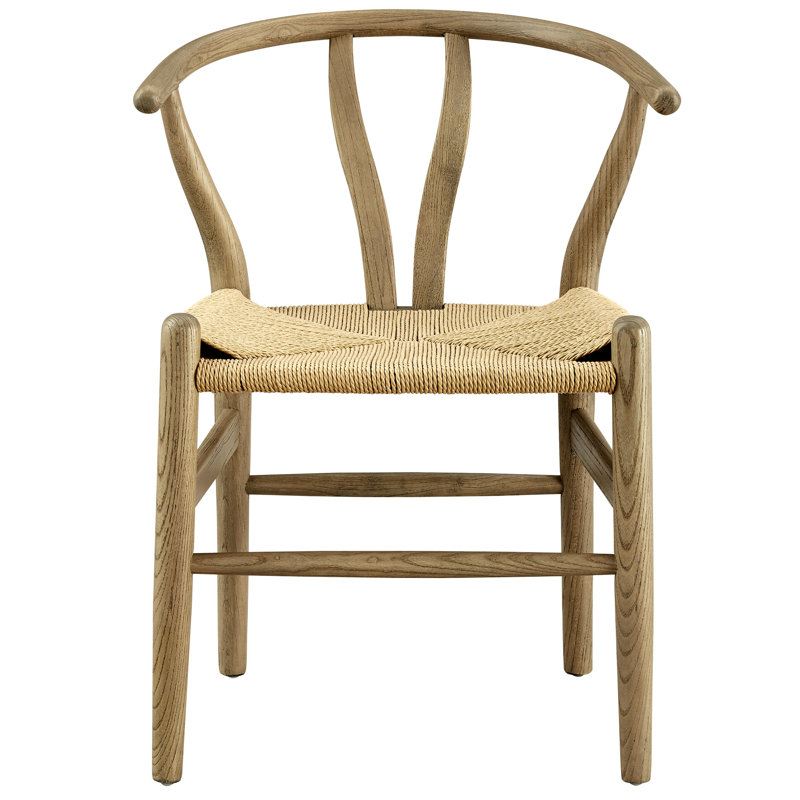 Amish 29" Wood Dining Chair, Gray