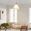 Abat-jour lustre en métal 1 lumière Leibuy-25639164