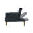 Verdeen Twin 74'' Velvet Convertible Sofa-662609537