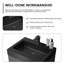 Meuble-lavabo simple autoportant 24 po avec plateau en résine 24 po-817121349