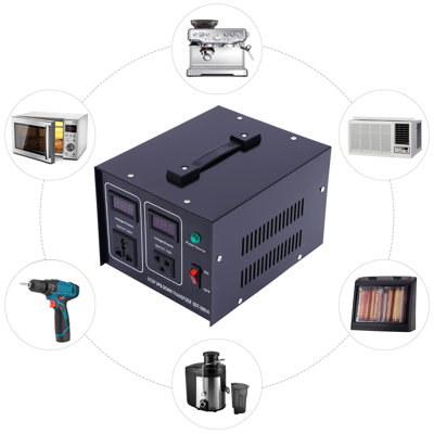 Convertisseur de tension 110V à 220V Transformateur élévateur de puissance 500W