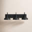 Éclairage pour salle de bain 3 lumières à intensité variable bronze Hale