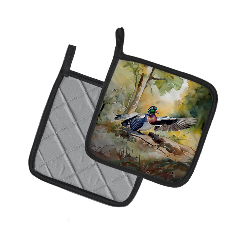 Caroline's Treasures Polyester Potholder Set
