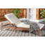 Chaise longue d'extérieur en bois massif Nicholson-281021767