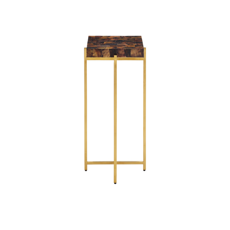 Casey End Table, Brown
