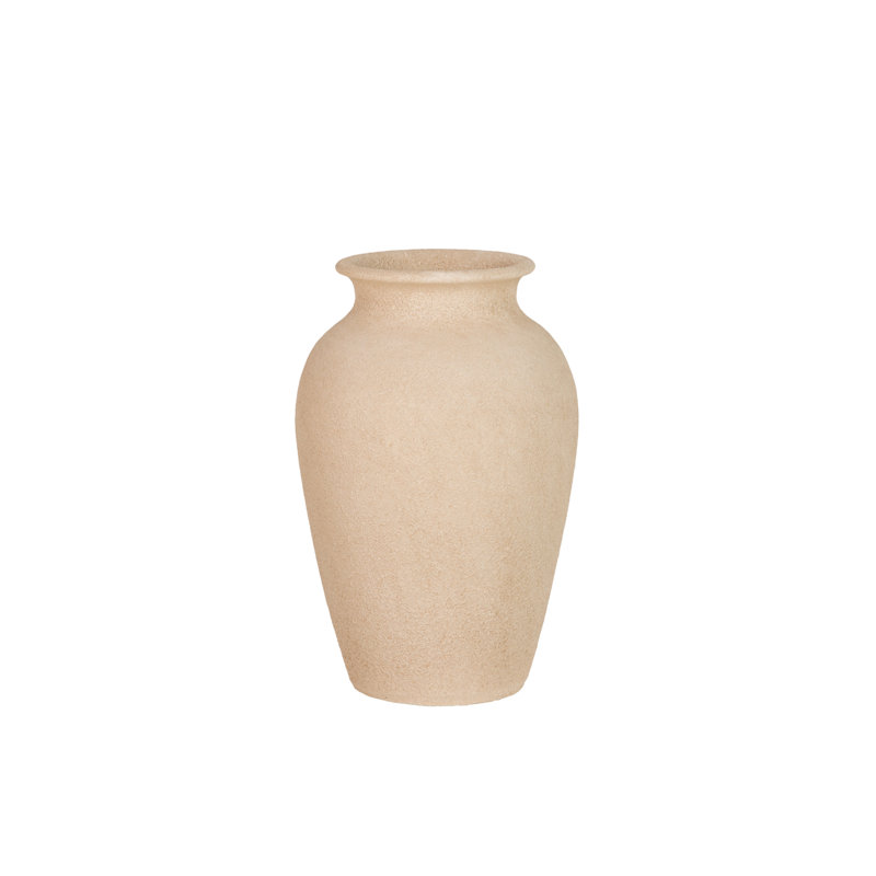 Ceramic / Porcelain Jar, Brown, 30cm H x 22cm W x 22cm D