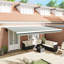 17 Stories Polyester Cover Retractable Patio Awning-1080963657-1080963670