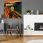 Epic Art «The Scream» par Edvard Munch, acrylique Gla «The Scream» par Edvard Munch-101611401