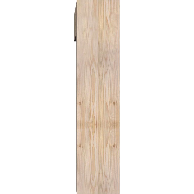 Support de bloc olympique avec entretoise décalée, 34 x 34, Sapin Douglas de l 7 1/2 (lisse)