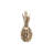 Decorative Driftwood Pineapple Figurine