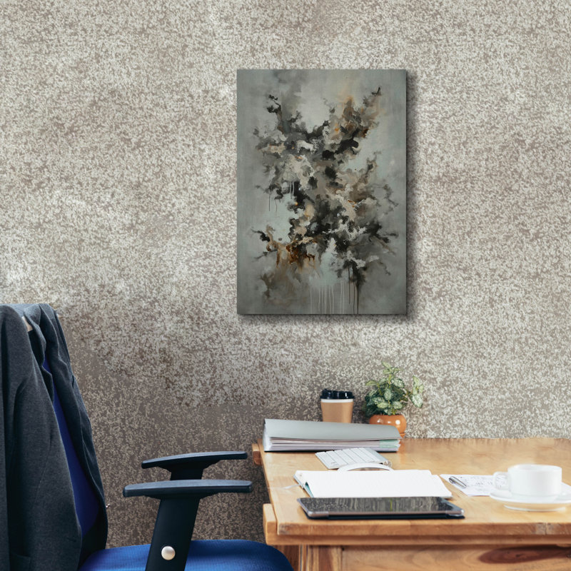 «Abstract Branches» par Svetlana Aleynikova, art mural sur toile, H 26 po x l 18 po