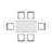 Eartha 6 - Person Patio Dining Set with Rectangular Table , Cushions Included-1884673982-1886575087