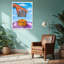 Good Good Art «Sugar Shack», art mural par Desiree Thomas, gâteau à l'envers, impression limitée-423074009-423074011