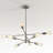 8-Light Modern Sputnik Chandelier for Dining Room with 4 Heights-127269808