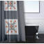 Rideau de douche simple géométrique Anita-19226887