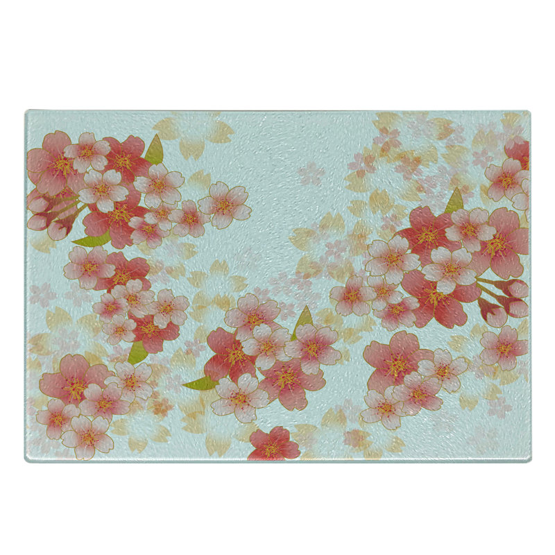 Planche à découper en verre trempé Ambesonne