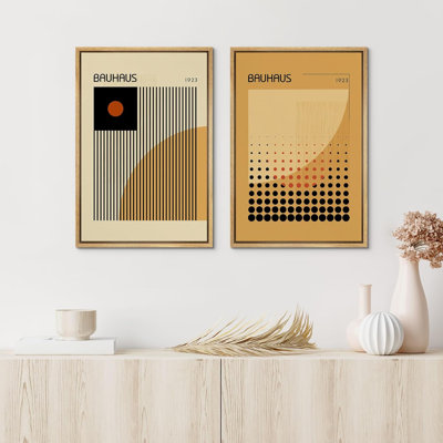 Abstract Vibrant Color Blocks 2 - Pieces
