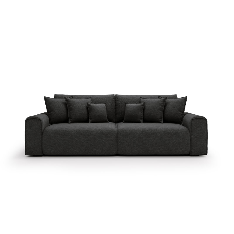 Venus 2 Seater Sofa, Black