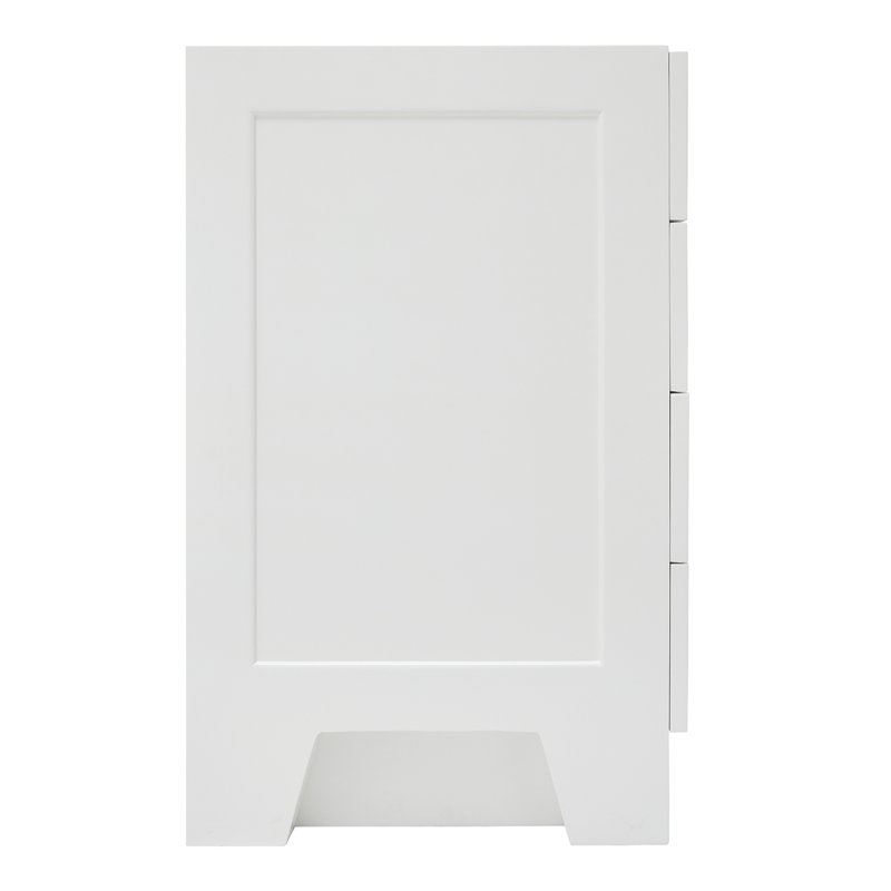66'' Single Bathroom Vanity Base Only, White