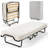 Oscar Metal Folding Bed With Memory Foam Mattress And Dust-Proof Bag
