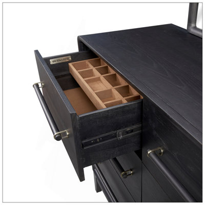 Commode 9 tiroirs (SEULEMENT les tiroirs, n'incluent pas le miroir)