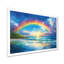Arc-en-ciel dans les îles tropicales - art mural arc-en-ciel-644557608-644557606