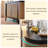 Modern Black Solid Wood Sideboard-473405569