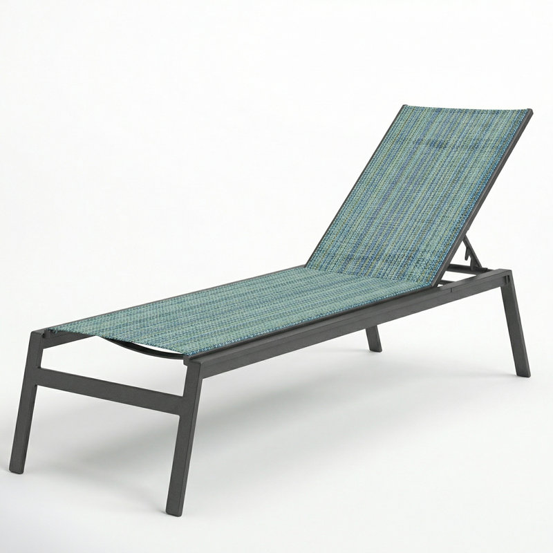 Chaise, Nova Seaglass Sling/Anthracite