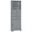Tall Storage Cabinet With 3 Drawers And Adjustable Shelves For Bathroom, Study, Office And Interior, MDF Board With Painted Finish